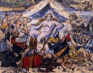 永恒的女人 The Eternal Woman (c.1877)，保罗·塞尚