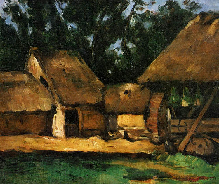 的Oilmill The Oilmill (1871),保罗·塞尚