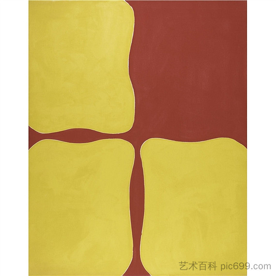 摘要（红色和黄色） Abstract (Red and Yellow)，保罗菲利