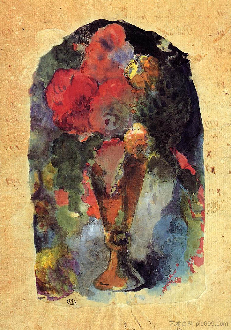 花束 Bouquet of flowers (1894 - 1897),保罗·高更
