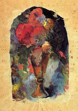 花束 Bouquet of flowers (1894 – 1897)，保罗·高更