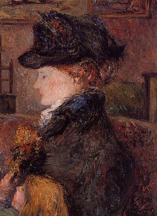 英格堡·索洛 Ingeborg Thaulow (1883; Paris,France                     )，保罗·高更