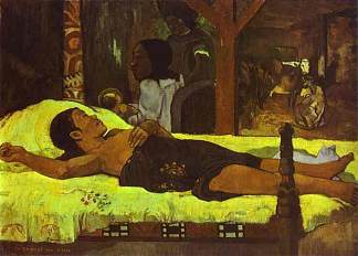 诞生 Nativity (1896; French Polynesia                     )，保罗·高更
