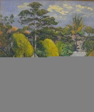 风景或家庭散步 Paysage, Ou Promenade Familiale (1901)，保罗·高更