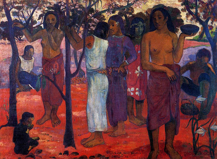 完美的日子 Perfect days (1896; French Polynesia ),保罗·高更