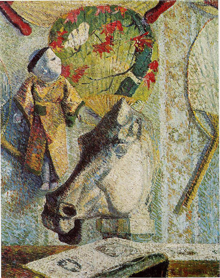 马头静物 Still life with horse's head (1886; France  )，保罗·高更