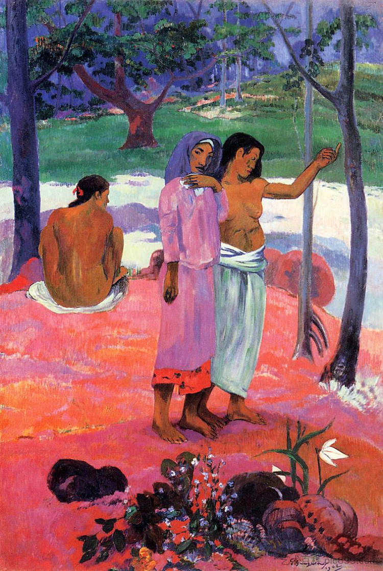 呼唤 The Call (1902; French Polynesia ),保罗·高更