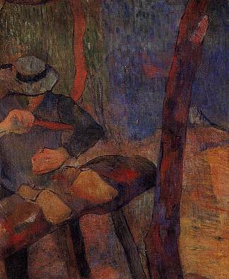 木屐制造者 The clog-maker (1888; Arles-sur-tech,France                     )，保罗·高更