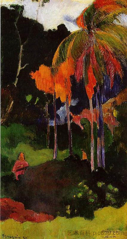 关键时刻 I The moment of truth I (1892; French Polynesia ),保罗·高更
