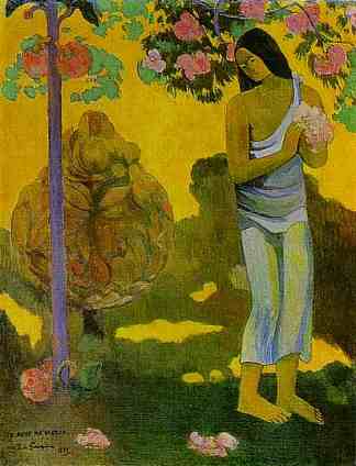 玛丽亚月 The month of Maria (1899; Punaauia,French Polynesia                     )，保罗·高更