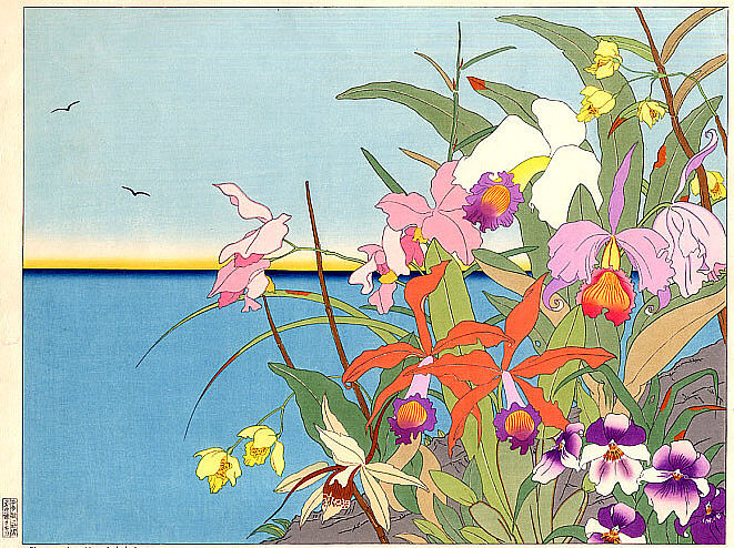 来自遥远岛屿的花朵。南海 Fleurs Des Iles Lointaines. Mers De Sud (1940)，保罗贾克勒