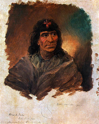 奥达瓦印第安酋长密歇根湖科学来源 Odawa Indian Chief Lake Michigan Science Source，费奥多尔·索伦采夫