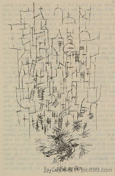 为这个想法而死 Death for the Idea (1915),保罗·克利