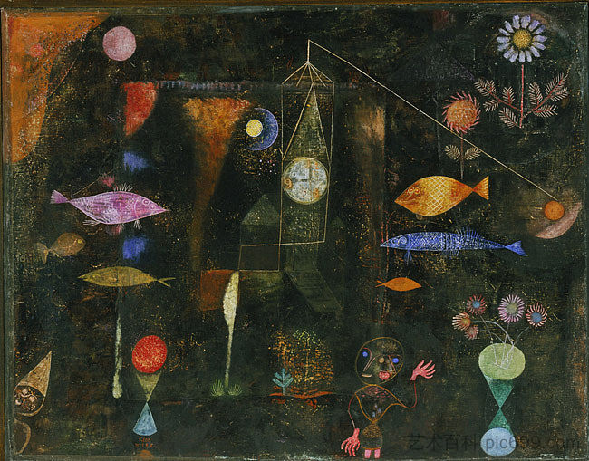 鱼的魔法 Fish Magic (1925),保罗·克利