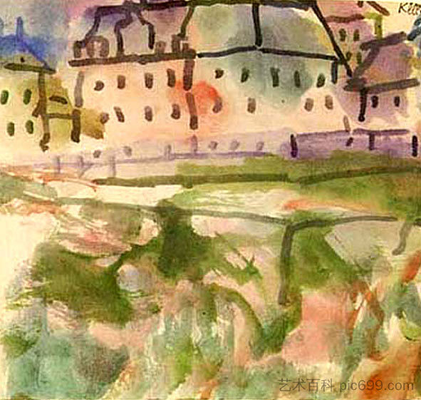 历史性的地面 Historic ground (1939),保罗·克利