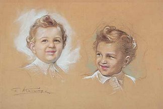 一个孩子的肖像 Portrait of a Child，保罗马蒂奥波洛斯