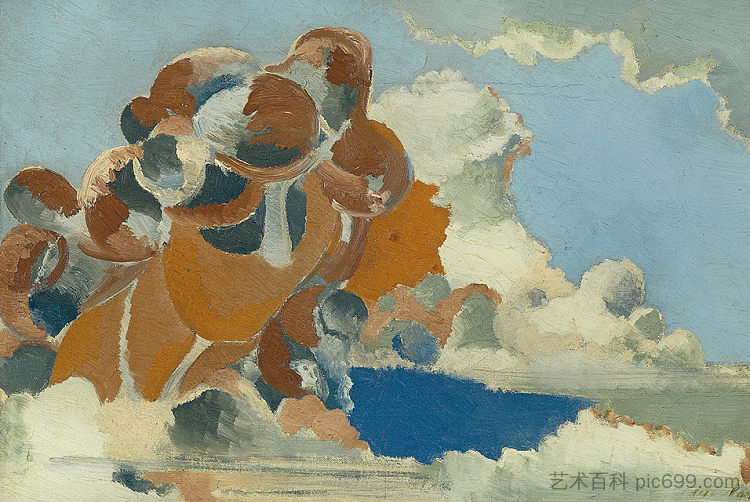 积云头 Cumulus Head (1944)，保罗·纳什