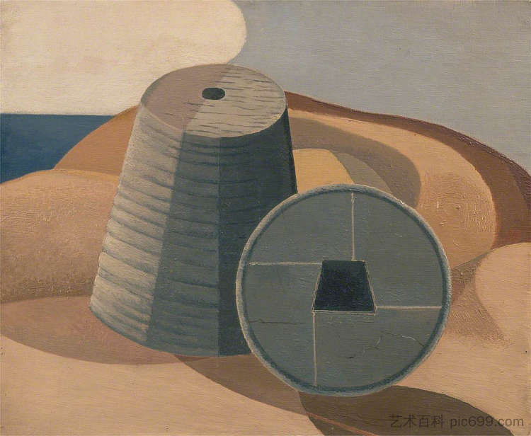 矿物物体 Mineral Objects (1935)，保罗·纳什