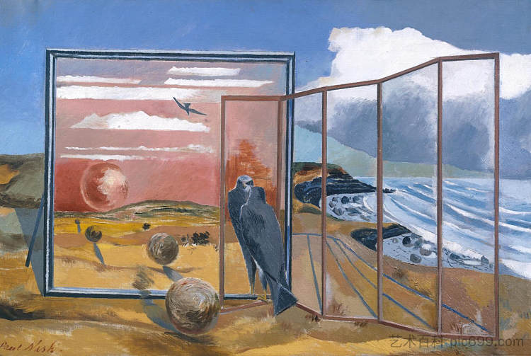 梦中的风景 Landscape from a Dream (1936 - 1938)，保罗·纳什