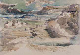 夜曲，淡水河谷的风景 Nocturne, Landscape of the Vale (1944)，保罗·纳什