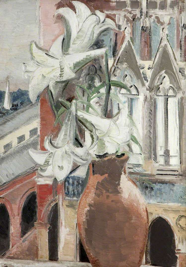 圣潘克拉斯百合 St Pancras Lilies (1927)，保罗·纳什