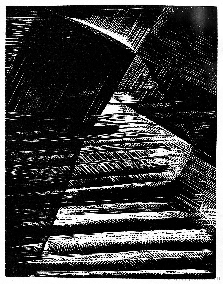 光明与黑暗的分离 The Separation of Light from Darkness (1924),保罗·纳什