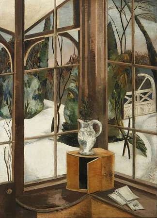 窗户，艾弗希思 The Window, Iver Heath (1926)，保罗·纳什