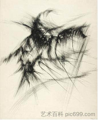 红外绘图 Infra-Black Drawing (1963)，保罗·帕恩