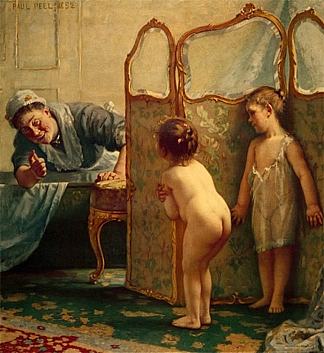 沐浴前 Before The Bath (1892)，保罗·皮尔