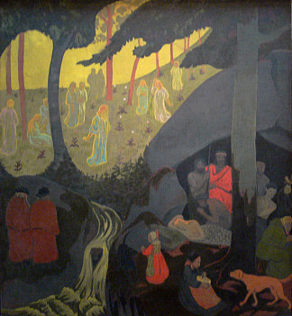 凯尔特人的故事 Celtic Tale (1894; Huelgoat,France                     )，保罗·塞律西埃