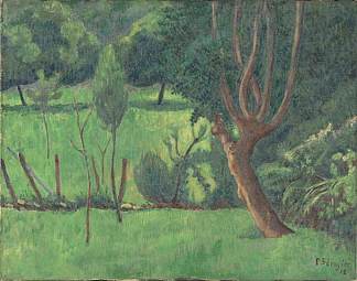 景观 Landscape (1912; France                     )，保罗·塞律西埃