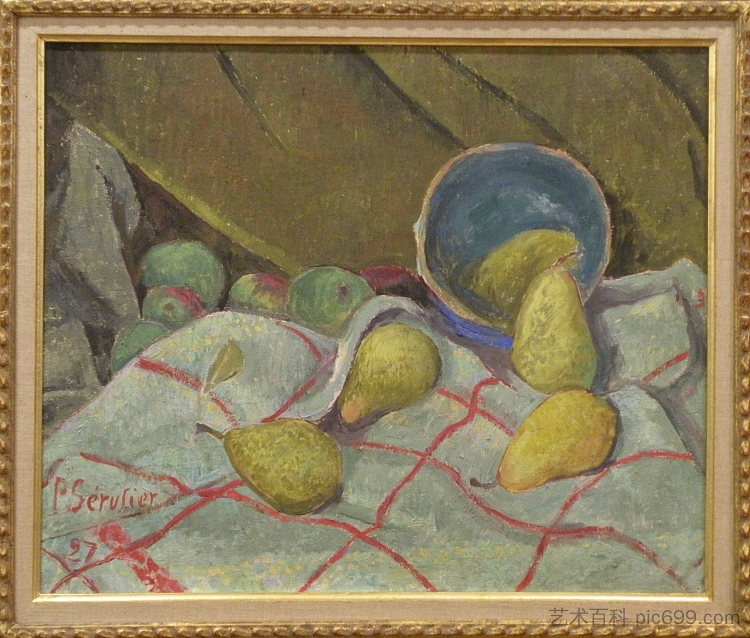 静物画 Still Life (1927; France  )，保罗·塞律西埃