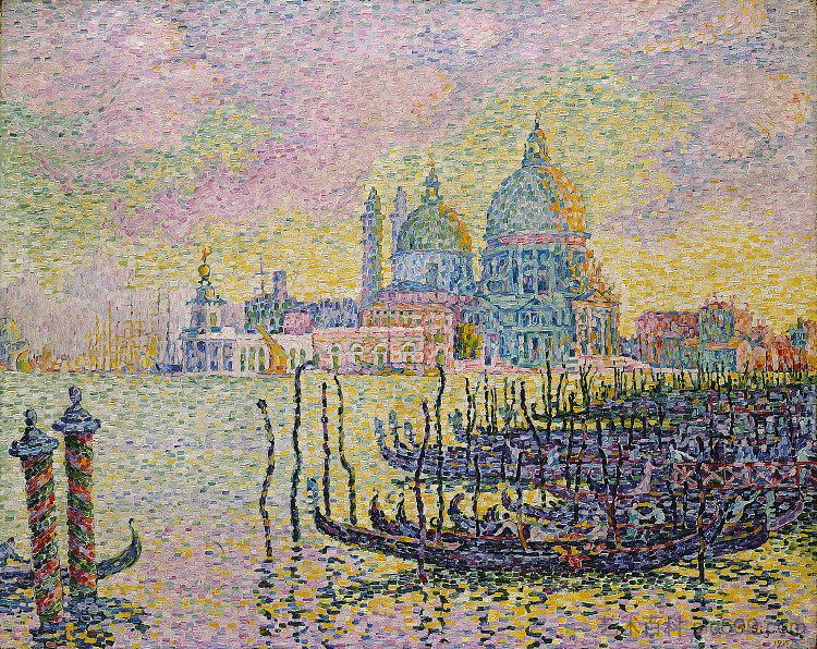 大运河（威尼斯） Grand Canal (Venise) (1905)，保罗·西涅克