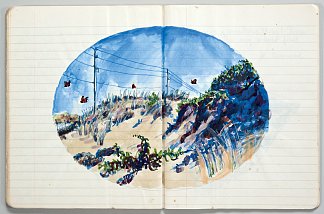 无题（笔友作文笔记本）（局部） Untitled (Penmate Composition notebook) (detail) (1976)，保罗·塞克