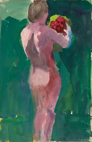 无题（裸体） Untitled (Nude) (1961)，保罗·沃纳