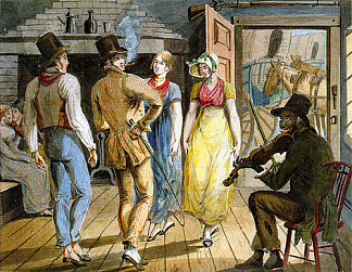 路边旅馆的欢乐制作 Merry Making at the Wayside Inn (1812; Philadelphia,United States                     )，帕维尔斯文音