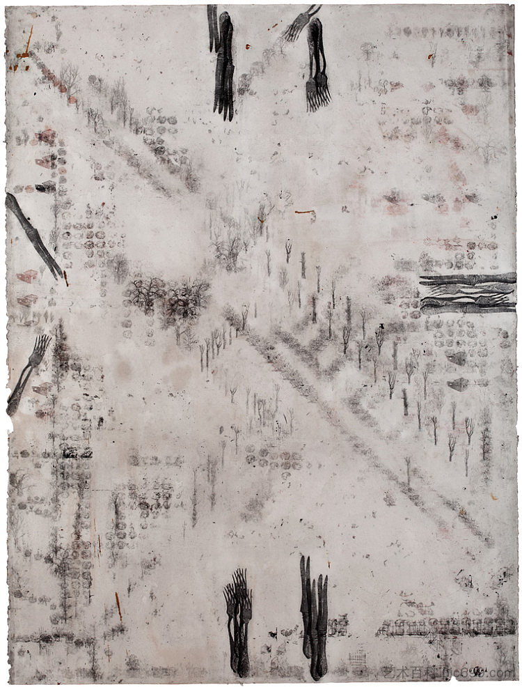 桌布VIІI Tablecloth VIІI (2010 - 2011)，帕夫洛·马科夫