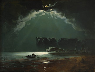 从北角出发 From North Cape (c.1840; Norway                     )，佩德尔·鲍克