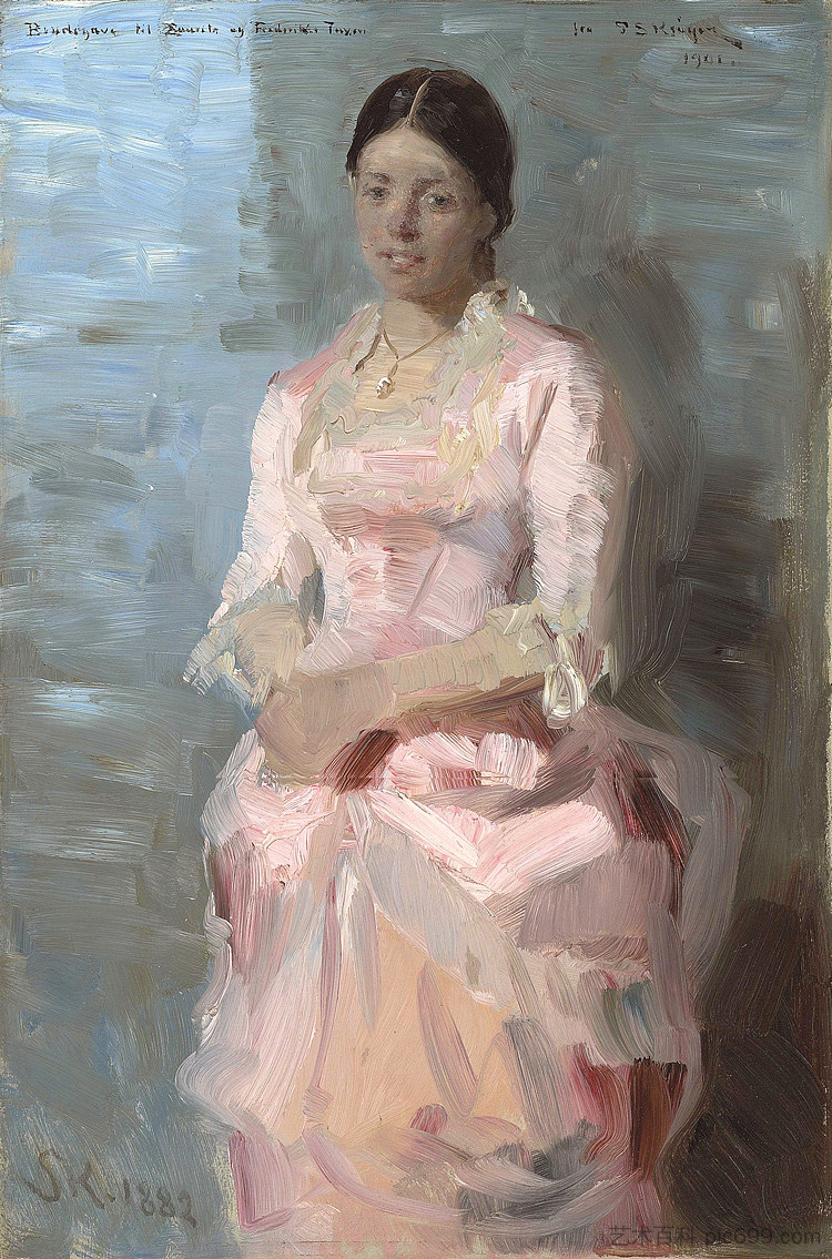 弗雷德里克·图森 Frederikke Tuxen (1882)，佩德·塞韦林·克罗耳