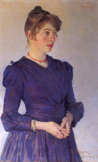 玛丽·克罗耶 Marie Kroyer (1889)，佩德·塞韦林·克罗耳