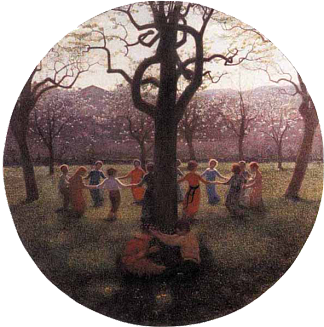 春天的田园诗 Spring idyll (1896 – 1901)，佩利扎达沃尔佩多