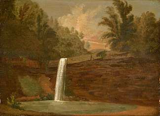 Sgwd Gwladys， Vale of Neath Sgwd Gwladys, Vale of Neath (c.1819)，彭里·威廉姆斯