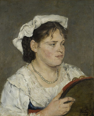 荷兰女孩 Dutch girl (1880)，佩里克尔斯·潘塔齐斯