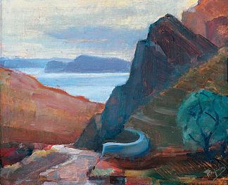 景观德尔福 Landscape Delphi (1942)，佩里克里斯