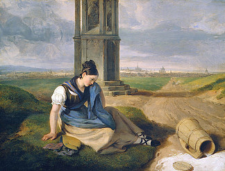 挤奶女工 The milkmaid (1830)，彼得·芬迪