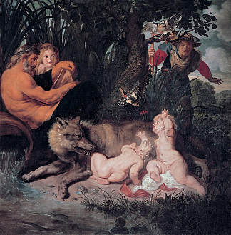 罗穆卢斯和瑞摩斯 Romulus and Remus (1615 – 1616)，彼得·保罗·鲁本斯