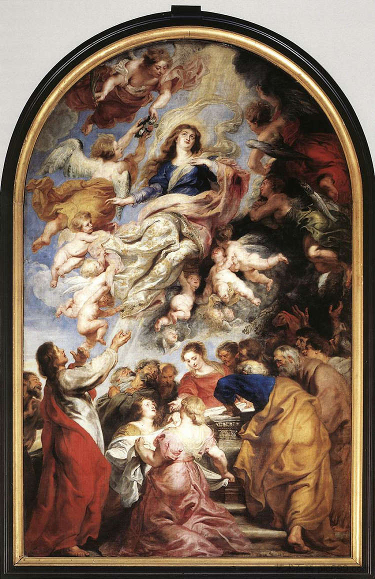 圣母升天 Assumption of the Virgin (1626),彼得·保罗·鲁本斯