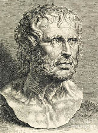 塞内卡半身像 Bust of Seneca，彼得·保罗·鲁本斯