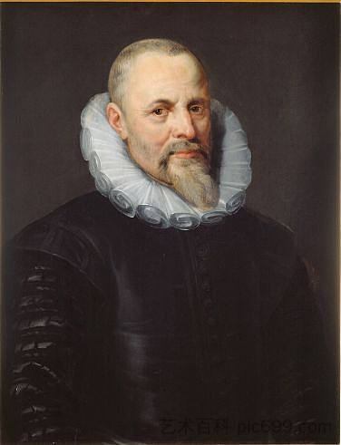 扬·莫雷图斯的肖像 Portrait of Jan I Moretus,彼得·保罗·鲁本斯