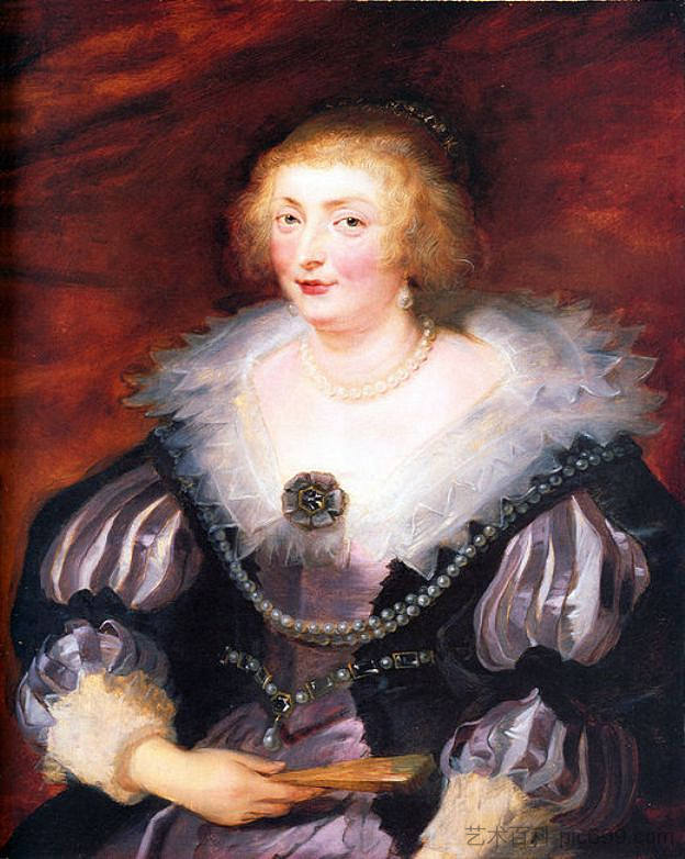 凯瑟琳礼仪，白金汉公爵夫人 Catherine Manners, Duchess of Buckingham (c.1625 - c.1629)，彼得·保罗·鲁本斯